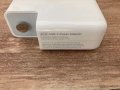 Оригинално Зарядно за MacBook, APPLE 220v Charger USB-C A1719 87w, Бял, снимка 5