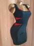 S/M Черна спортно елегантна рокля , снимка 1 - Рокли - 39690575