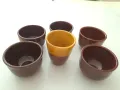 Керамични чашки за греяна ракия , 6 броя, снимка 1