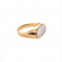 Златен мъжки пръстен 4,19гр. размер:59 14кр. проба:585 модел:13209-5, снимка 3