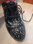 Обувки черни с капси на платформа, снимка 1 - Дамски ежедневни обувки - 35404763