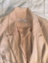 Дамски бежов шлифер размер S, снимка 3