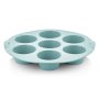 4373 Кръгла силиконова форма за мъфини, 7 гнезда, снимка 6