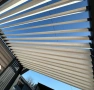 Жалюзи, ламелно ограждение за тераса, ограда, балкон и прегради 120×60 см – комплект – съвременна за, снимка 9