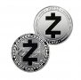  Zcash Coin / Зкеш Монета ( ZEC ) - Silver, снимка 2