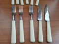 стари немски прибори за хранене вилици и ножове , снимка 5