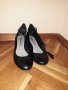 Дамски официални обувки от естествена кожа Tamaris - номер 39, снимка 1 - Дамски елегантни обувки - 28685584