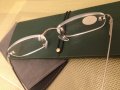 Нови немски очила за четене + 3 диоптъра шарнир кожен калъф, за дами и за мъже, снимка 3