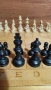 Шах с дървени фигури дъска 35 х 35 см, снимка 3