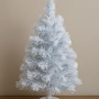 Елегантна елха в бял и син цвят 60 см – Стилна празнична декорация, снимка 2
