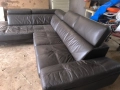 кожен диван естествена кожа , снимка 4
