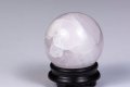 Сфера от флуоресцентен манганокалцит 74g 37mm №7, снимка 1 - Други ценни предмети - 43807390