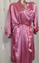L Сатенен халат пепел от рози , снимка 3