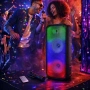 Безжична RGB тонколона – 2×8″ говорителя, Bluetooth, 1200 W, батерия 3000 mAh, снимка 1