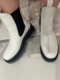 Кожени бели боти , снимка 4