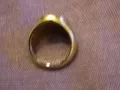 Пръстен нов "усмивка"месинг, снимка 3