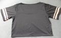 L/XL къса блузка/кроп топ с надпис NY City, снимка 7