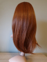Светло кафява  перука с бретон средна дължина, снимка 6