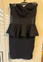 Черна рокля М размер, снимка 2