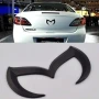 Матово черно спортно метално зло „M“ багажника на Mazda, снимка 2