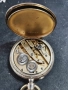 Швейцарски СРЕБЪРЕН джобен часовник 1901г. с позлата - 10 РУБИНА - ПРОМОЦИЯ, снимка 9