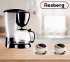 Кафеварка Rosberg R51170C,800W,10-12 чаши,Oгнеупорно стъкло, снимка 6