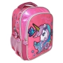 Ученическа раница еднорог, Розов, 24x12x33 см., снимка 3