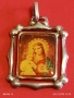 ВИНТИДЖ СРЕБЪРЕН МЕДАЛЬОН с ИЗОБРАЖЕНИЕ на БОГОРОДИЦА и МЛАДЕНЕЦА 37862, снимка 6