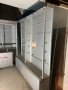 Стъклени витрини и шкафове за магазин с алуминиева конструкция