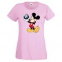 Дамска тениска Mickey Mouse BMW Мини ,Изненада,, снимка 4
