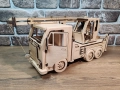 Дървен модел на камион – Кран / Автокран – Craft Camp, снимка 11