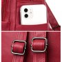 Дамска раница Red b1125, снимка 6