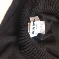 Елегантна черна блуза sonia by sonia rykiel, снимка 7 - Блузи с дълъг ръкав и пуловери - 32523682