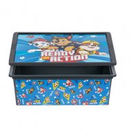 Кутия за играчки Mercado Trade, За момчета, Paw Patrol, Син, 25л., снимка 2 - Мебели за детската стая - 38058086