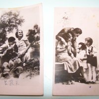 Лот от 7 малки романтични картички от 1941г., снимка 3 - Други ценни предмети - 37199431