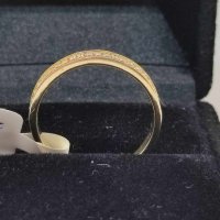 Нов Златен пръстен-1,83гр/14кр, снимка 5 - Пръстени - 43447090