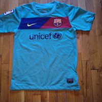 Barcelona футболна тениска  2010 - 2011 гости Nike M юноши 140-150cm, снимка 1 - Футбол - 32509266