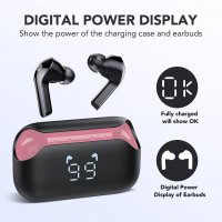 Нови Безжични слушалки Спортни с кутия за зареждане Earbuds за музика, снимка 3 - Bluetooth слушалки - 39669039