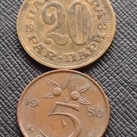Лот монети от цял свят 10 броя БЕЛГИЯ ИСПАНИЯ АМЕРИКА ЗА КОЛЕКЦИЯ ДЕКОРАЦИЯ 30733, снимка 8 - Нумизматика и бонистика - 43394973