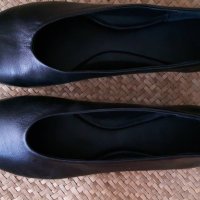 COS - черни обувки от естествена кож №41, снимка 5 - Дамски ежедневни обувки - 22309740