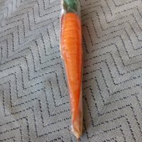 Стара писалка,химикал,химикалка морков, снимка 1 - Антикварни и старинни предмети - 27160290