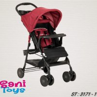 Лятна детска количка ZIZITO Adel, червена, снимка 1 - Детски колички - 38205589