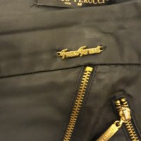 FRANCO FERUCCI - маркова кожена пола, къса , сексапилен модел, с 3 ципа FRANCO FERUCCI+бижу на колан, снимка 6 - Поли - 37446226