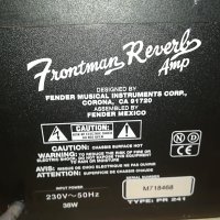 fender frontman reverb amplifier-внос germany-34х30х18см, снимка 18 - Китари - 28338733