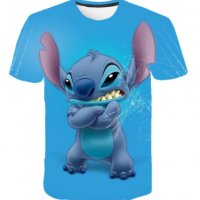 Стич stitch детска тениска, снимка 1 - Детски тениски и потници - 33394570