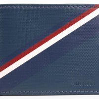 Tommy Hilfiger Мъжки Кожен Син Портфейл с Подаръчна Кутия, снимка 1 - Портфейли, портмонета - 37285449