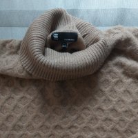 g-star cable turtle knit - страхотен дамски пуловер  КАТО НОВА, снимка 4 - Блузи с дълъг ръкав и пуловери - 43186570