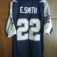 Dallas Cowboys #22 Emmitt Smith Reebok NFL Jersey оригинална тениска фланелка Vintage , снимка 1 - Тениски - 43502582