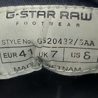 Мъжки обувки G-STAR. Номер 41, снимка 6 - Ежедневни обувки - 43415902