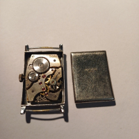 Дамски Механичен часовник ART DECO WWII ERA RARE LARGE MILITARY SWISS. CIRCA 1938-1944 YEAR, снимка 3 - Дамски - 44928025